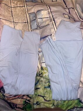 lululemon athletica Light Blue Leggings